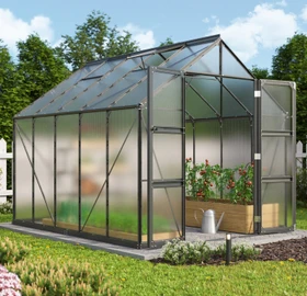 Vitavia Domus 8300 HKP 4mm Gewächshaus schwarz