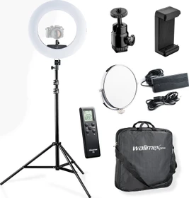 Walimex pro LED Ringleuchte Medow 960 Pro Set inkl. Lampenstativ