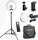 Walimex pro LED Ringleuchte Medow 960 Pro Set inkl. Lampenstativ (22801)