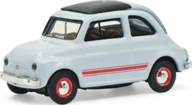 Schuco Fiat 500 Sport blau/grau