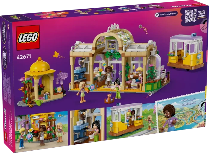 LEGO Friends - Pflanzencafé und Blumenkiosk
