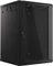 Lanberg WF01 Series 19" Wandschrank 18HE, hängend, Flatpack, Glastür, IP20, RAL 9004, 600mm tief Vorschaubild