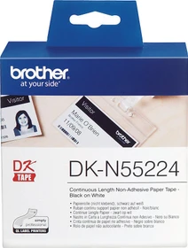 Brother Endlosetiketten DK-N55224, 54mm, 30.5m, gelb