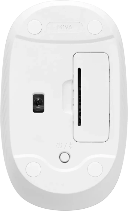Logitech M196 Wireless Bluetooth Mouse Off-White, Bluetooth