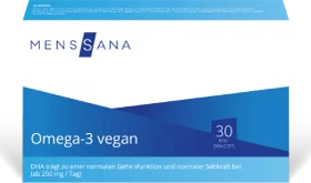 MensSana Omega-3 vegan Kaudragees, 30 Stück