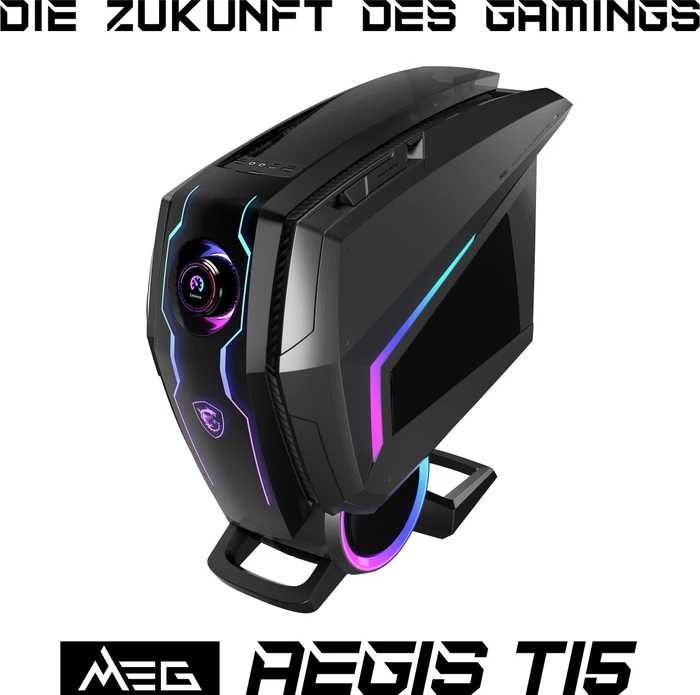 MSI MEG Aegis Ti5 13th 13NUF-263AT, Core i7-13700KF, 32GB RAM, 1TB SSD, GeForce RTX 4070 Ti