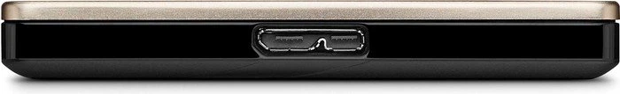Seagate Backup Plus Ultra Slim, gold, 1TB, USB 3.0 Micro-B