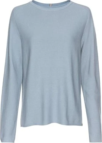 Camel Active Rundhals Baumwolle Sweatshirt blau (Damen)