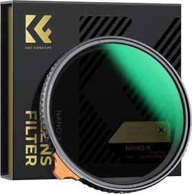K&F Concept Nano-X True Color ND2-ND32 (1-5 stops) 82mm