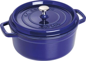 Zwilling Staub Cocotte Schmortopf rund 26cm 5.2l dunkelblau