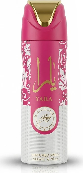 Lattafa Yara Candy Deodorant Spray, 200ml