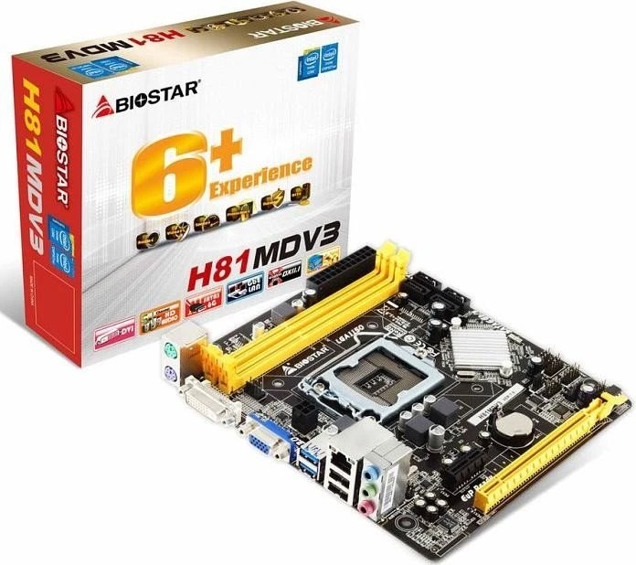Biostar H81MDV3 (Intel 1150)