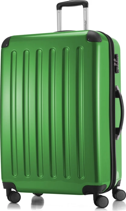 Hauptstadtkoffer Alex TSA Spinner erweiterbar 75cm grün glänzend