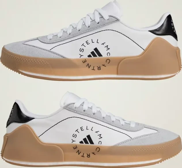 adidas Stella Mccartney Court Boost cloud white/charcoal/core black (Damen)