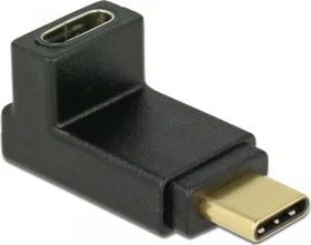 DeLOCK USB-C 3.1 [Stecker]/USB-C 3.1 [Buchse] Kupplung, gewinkelt 90° (65914)