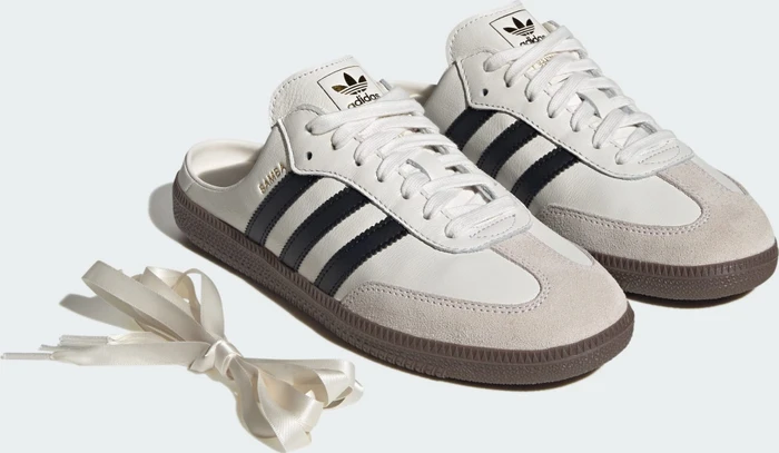 adidas Samba OG Mule cloud white/core black/gum