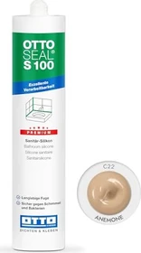 Otto-Chemie Ottoseal S 100 C22 Sanitär-Silikonkleber anemone, 300ml
