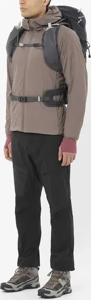 Salomon Mountain Flex Hooded Funktionsjacke iron (Herren)