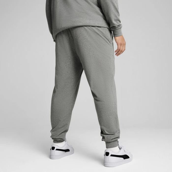 Puma Essentials No. 1 Logo Trainingshose lang medium grey heather (Herren)
