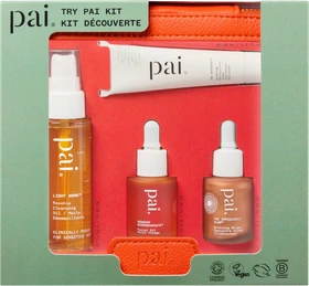 Pai Skincare Try Pai Creme 10ml + Öl 10ml + Reinigung 28ml + Bronzer 10ml Geschenkset
