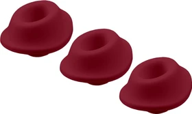 Womanizer Premium 2 Ersatzkappe S rot, 3 Stück