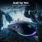 Onikuma CW917 Wireless Gaming Mouse schwarz, USB Vorschaubild