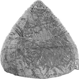 Sitting Point Beanbag Fluffy XL Sitzsack mittelgrau