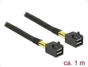 DeLOCK mini SAS x4 [SFF-8643] Kabel, 1m (83387)