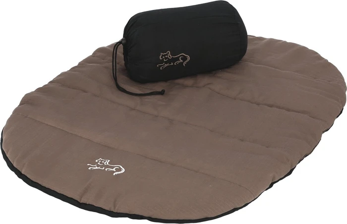 Kerbl Liegekissen Traveller, 85x65x3cm, taupe
