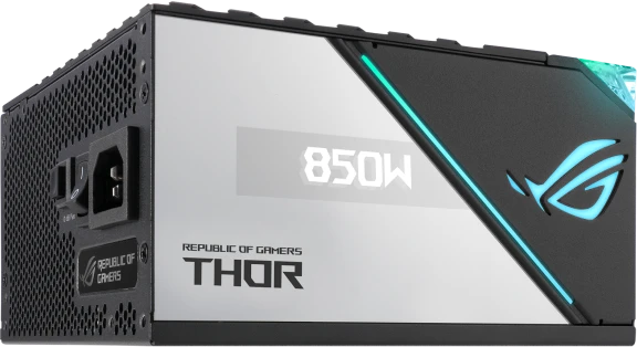 ASUS ROG Thor Platinum II, ROG-THOR-850P2-GAMING, 850W, ATX 2.4, mit 16-Pin PCIe 5.0 Kabel
