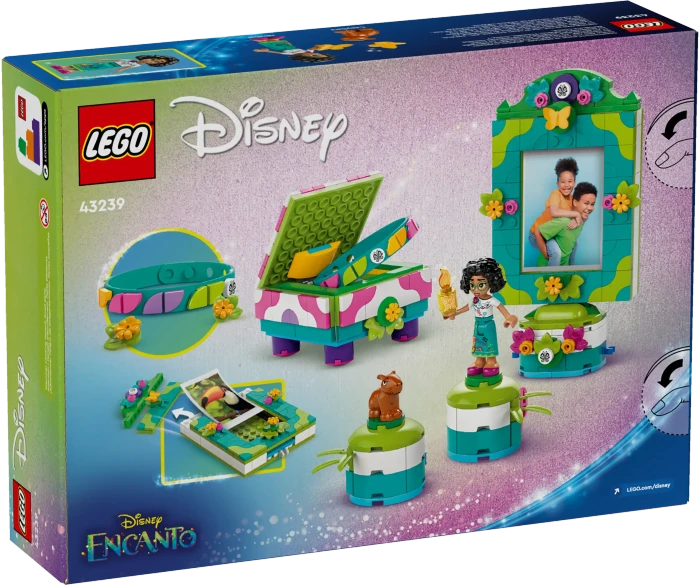 LEGO Disney - Mirabels Fotorahmen und Schmuckkassette