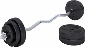 Gorilla Sports Kunststoff Gripper Sternverschluss Sz-Curl Set 35kg