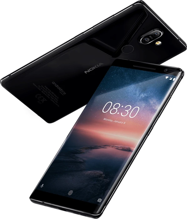 Nokia 8 Sirocco schwarz