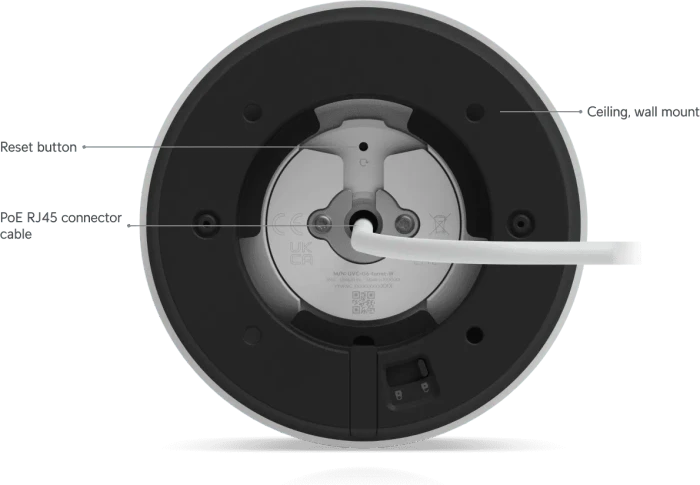 Ubiquiti UniFi G6 Turret, weiß