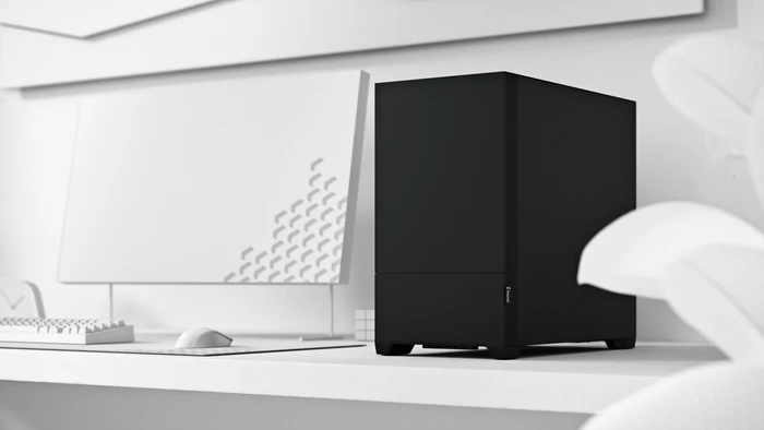 Fractal Design Pop Mini Silent Black Solid, schallgedämmt