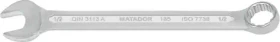 Matador 0185 Ring-Maulschlüssel zöllig, 1/2"x190mm