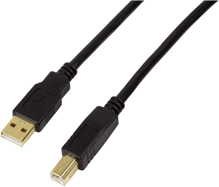 LogiLink USB 2.0 aktives Adapterkabel USB-A 2.0 [Stecker] auf USB-B 2.0 [Stecker], 15m