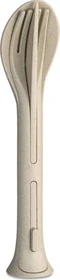 koziol Klikk Pocket Set Besteck nature desert sand