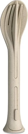 koziol Klikk Pocket Set Besteck nature desert sand