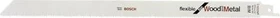 Bosch Professional S1222VF Flexible for Wood and Metal Säbelsägeblatt, 5 Stück