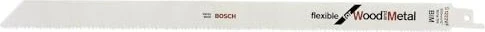 Bosch Professional S1222VF Flexible for Wood and Metal Säbelsägeblatt, 5 Stück