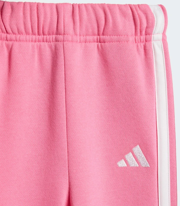 adidas Essentials Trainingsanzug pink fusion/white (Junior)