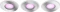 Philips Hue White and Color Ambiance Xamento Einbauleuchte rund chrom, 3 Stück Vorschaubild