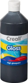 Creall Gloss Malfarbe, schwarz, 500ml