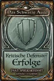 Das Schwarze Auge Spielkartenset Kritische Defensiv Erfolge
