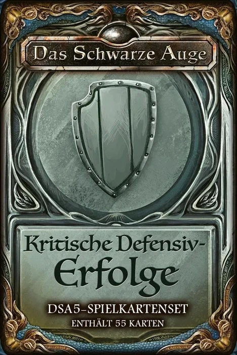 Das Schwarze Auge Spielkartenset Kritische Defensiv Erfolge