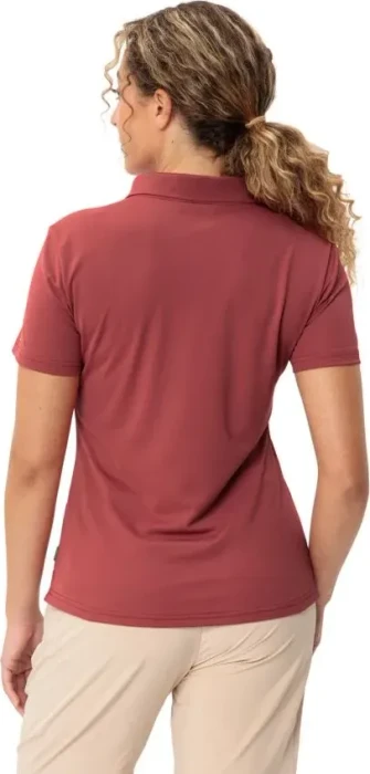 Vaude Essential Poloshirt kurzarm brick (Damen)