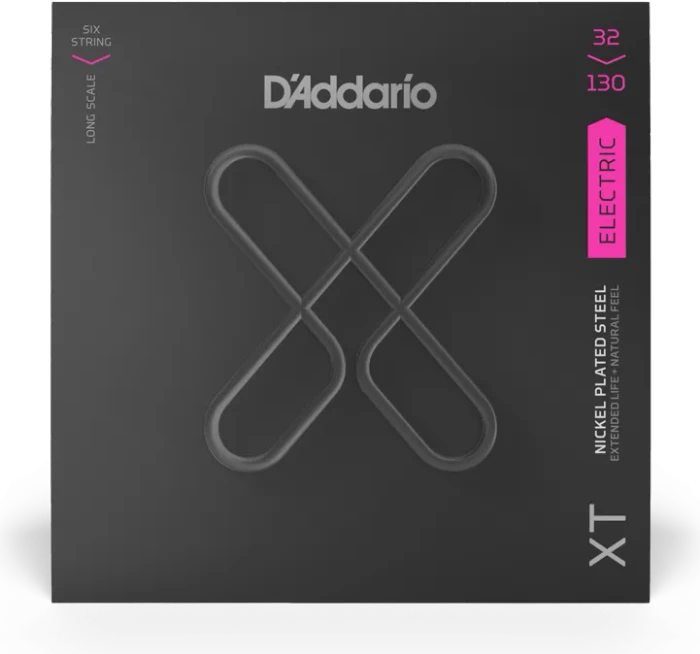 D'Addario XT Nickel 6-String Bass Regular Light, Long Scale