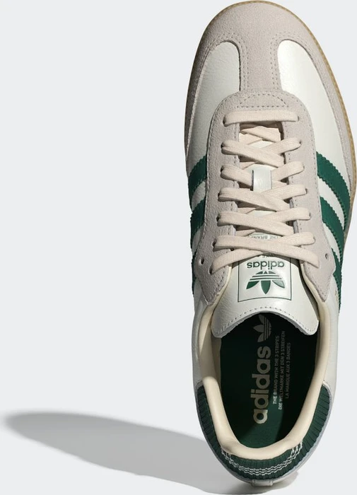 adidas Samba OG cloud white/collegiate green/gum