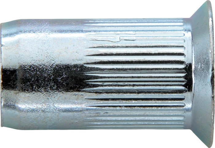 Gesipa Stahl gerändelt Senkkopf Blindnietmutter M6x9x17mm, 500 Stück